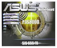 ASUS P4S800D - SiS655FX/964, 4x DualCh. DDR400, ATA133, AGP8x, USB2.0, 6ch audio, LAN - Motherboard