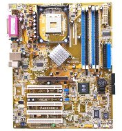 ASUS P4S800D-X - SiS655FX/964, 4x DualChannel DDR400, ATA133, AGP8x, USB2.0, 6ch audio, LAN - Základní deska