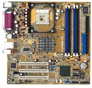 ASUS P4P800-MX i865GV/ICH5R, DualCh DDR400, ATA100, SATA, USB2.0, LAN sc478 - Motherboard