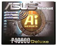 ASUS P4C800 DELUXE i875 DualChannel DDR400 ATA100, SATA RAID, FW, USB2.0, 3COM GLAN, sc478 - Základní deska