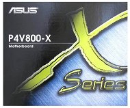 ASUS P4V800-X - Via PT800, AGP8x, DDR400, ATA133, SATA+RAID, USB2.0, LAN - Motherboard