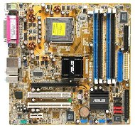ASUS P5GD1-VM - 915G/ICH60, int.VGA + PCIe x16, DualChannel DDR400, ATA133, SATA, USB2.0, LAN - Motherboard