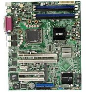 ASUS P5CR-L iE7221/ICH6R, DualCh DDR2 533 ECC, int. VGA, SATA RAID, USB2.0, 2xGLAN, sc775 - Základná doska