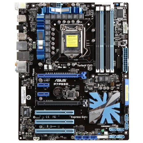 ASUS P7P55D - Motherboard - Main image