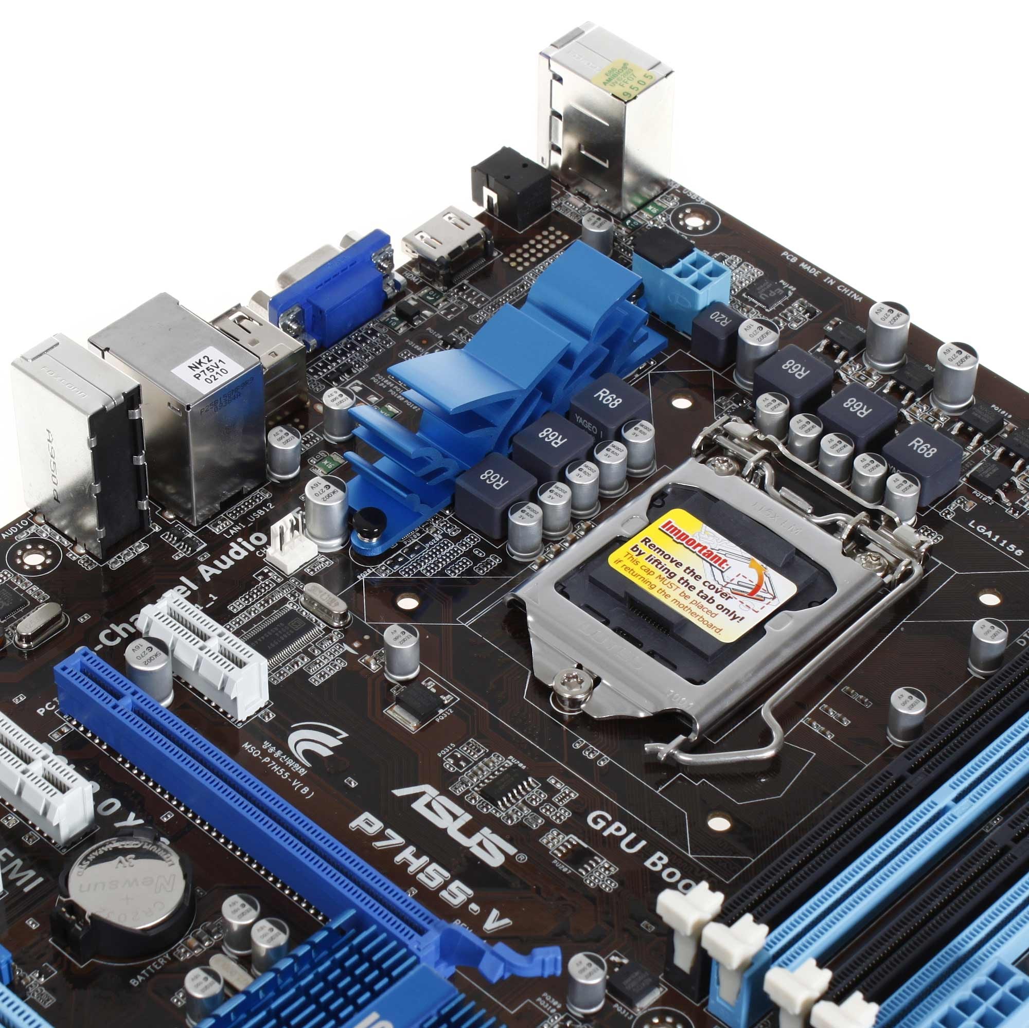 Asus hot sale p7h55 motherboard