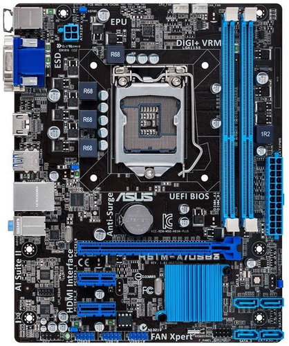  ASUS H61M-A/USB3  - Motherboard - Main image