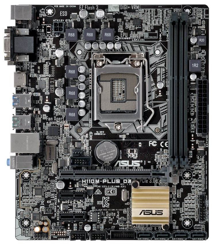 Asus hot sale h110 plus