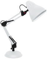 Aca Decor Retro stolní lampa Ufficio, bílá  - Stolní lampa
