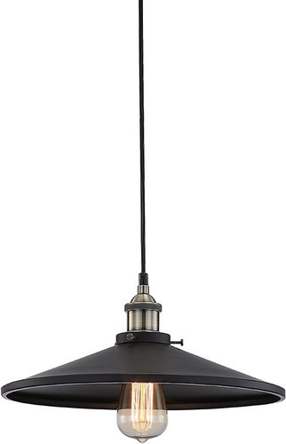 Aca Decor Pendant lamp Hippolyte, black - Chandelier - Main image