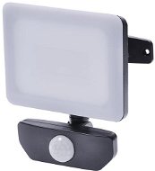 Solight LED reflektor Quick se sensorem, 10W, 850lm, 4000K, IP65, černý - LED reflektor