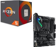 ASUS ROG STRIX B450-E GAMING + CPU AMD RYZEN 5 2600 különleges ajánlat - Szett