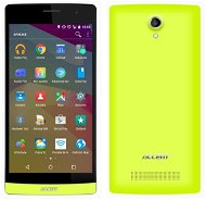 Accent Speed ??X1 black and green Dual SIM - Mobile Phone