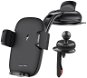ACEFAST Multi-function wireless charging car holder BLACK - Telefontartó