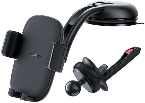 ACEFAST Multi-function Car Holder BLACK - Phone holder - Main image