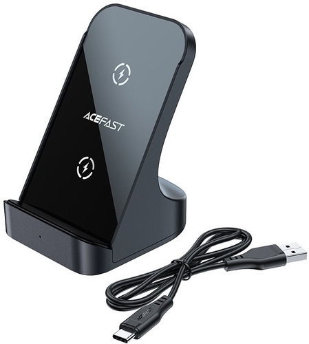 ACEFAST Ultimative  Desktop Wireless Ladegerät 15W Schwarz - Kabelloses Ladegerät - Hauptbild