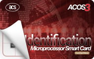 ACS ACOS3 Microprocessor Card (Contactless) - Karta