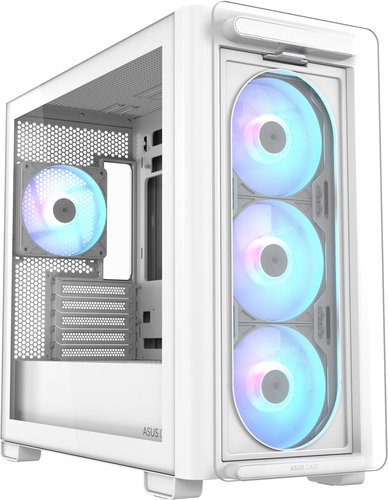 ASUS A23 PLUS TG ARGB WHITE Main image ASUS A23 PLUS TG ARGB WHITE - PC Case - Main image