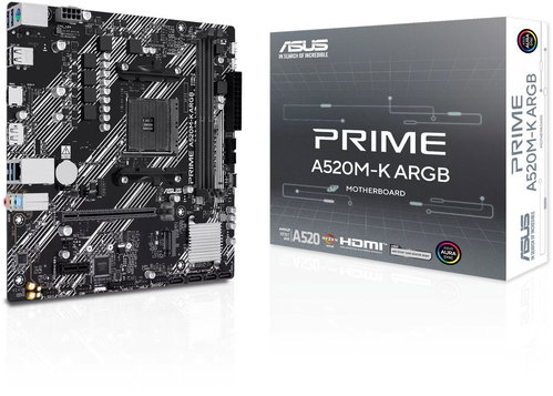 ASUS PRIME A520M-K ARGB - Motherboard - Main image
