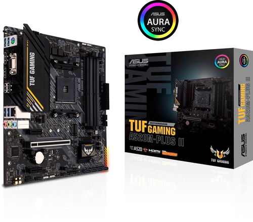ASUS TUF GAMING A520M-PLUS II - Alaplap - Fő fotó