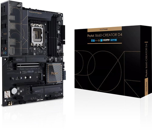 ASUS ProArt B660-CREATOR D4 Mainboard Hauptbild ASUS ProArt B660-CREATOR D4 Mainboard - Motherboard - Hauptbild