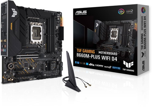 ASUS TUF GAMING B660M-PLUS WIFI D4 - Motherboard - Hauptbild
