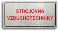 Accept Pictogram "AIR CONDITIONING MACHINERY" (160 × 80mm) (Silver Plate - Colour Print) - Sign