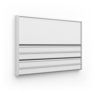 Accept ACS Door Plate (Drawer System, 187 × 125mm) (Silver Plate (Grey Side Panels)) - Sign