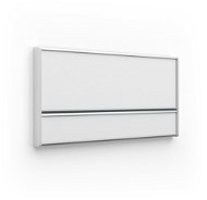 Accept ACS Door Plate (Drawer System, 187 × 93mm) (Silver Plate (Grey Side Panels)) - Sign