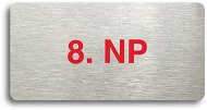 Accept Pictogram "8. NP" (160 × 80mm) (Silver Plate - Colour Print without Frame) - Sign
