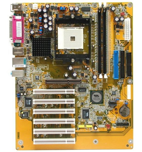 DFI K8T800Pro-ALF - VIA K8T800 Pro DDR400, AGP 8x, SATA RAID FW LAN 5.1 audio sc754 - Motherboard - Main image