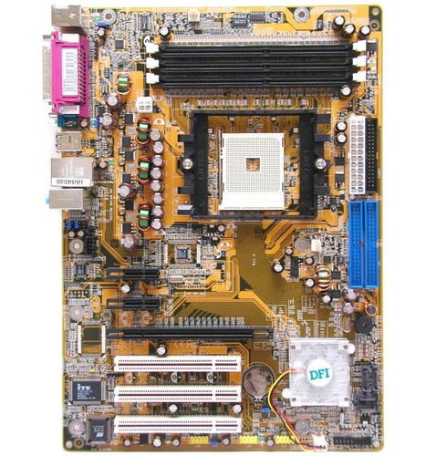 DFI nF4x-AL - nForce4-4x DDR400, PCIe x16, SATA RAID LAN 5.1 audio sc754 - Základní deska - Hlavní obrázek
