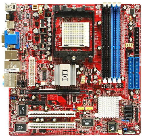 DFI RS482 INFINITY - ATI Xpress 200 DualCh DDR400, int.VGA+PCIe x16, SATA RAID FW GLAN 8ch audio sc9 - Základní deska - Hlavní obrázek