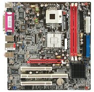 DFI 852GME-MGF - i852GME 2x DDR, int.VGA + AGP4x, 2x PCI, PCI-X, 5.1ch audio, ATA100, SATA, USB2.0,  - Motherboard