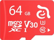 Adam FLEET – microSD karta Fleet 4KPro – 64 GB – červená - Príslušenstvo