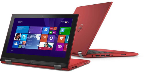 Dell Inspiron 11z Touch červený - Tablet PC - Main image