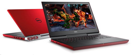 Dell Inspiron 15 (7000) red - Laptop - Main image