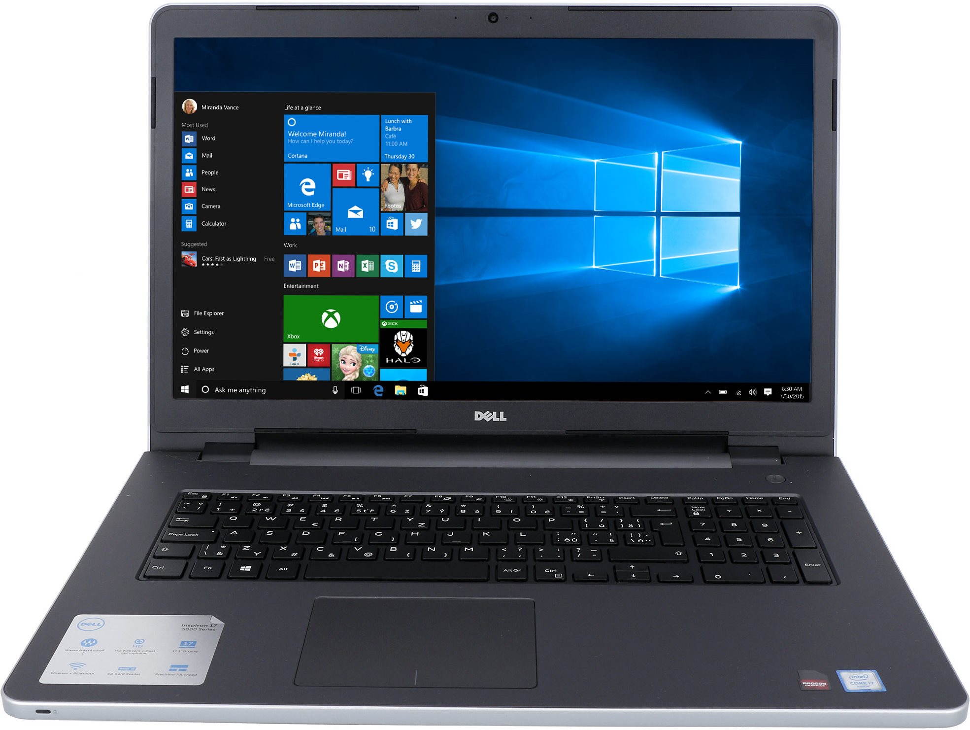 Dell Inspiron 17 (5000) Silver - Laptop | Alza.cz