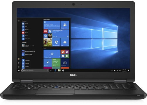 Dell Latitude 5580 Black - Laptop - Main image