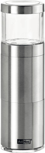 AdHoc Muskatino Nutmeg grinder, stainless steel, height 125 mm - Spice Grinder - Main image