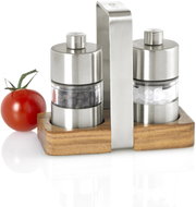 AdHoc Set mlýnků na sůl a pepř Menage mini se stojánkem - Spice Grinder