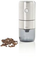 Ad Hoc i.Mill Electric Coffee Grinder with USB-C, 18.6cm, Stainless Steel/Acrylic - Spice Grinder