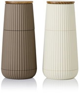 Ad Hoc Scape Salt and Pepper Mill Set 12.3cm, Brown/Beige - Spice Grinder