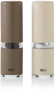 Ad Hoc Style Salt and Pepper Mill Set 14.8cm, Brown and Beige - Spice Grinder