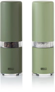 Ad Hoc Style Salt and Pepper Mill Set 14.8cm, Dark Green and Light Green - Spice Grinder