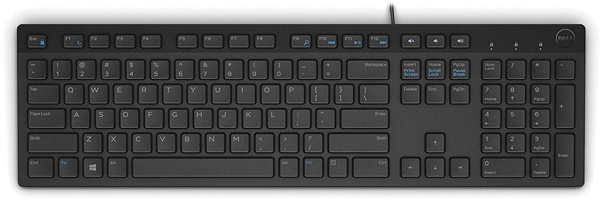 Dell KB-216 fekete UK