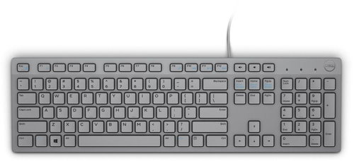 Dell KB-216 grey - UK - Keyboard - Main image