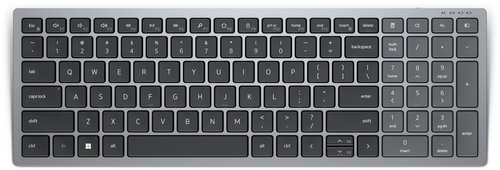 Dell Compact Multi-Device Wireless Keyboard - KB740 - UK - Keyboard - Main image