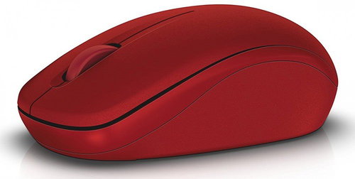 Dell WM126 red Main image Dell WM126 red - Mouse - Main image