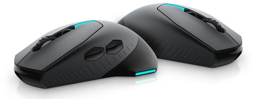 Dell Alienware  Wired/Wireless  AW610M Gaming  Dark Side of the Moon - Gaming Mouse - Main image