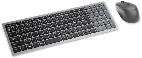 Dell Multi-Device Wireless Combo KM7120W Titan Grey - DE - Keyboard and Mouse Set - Main image